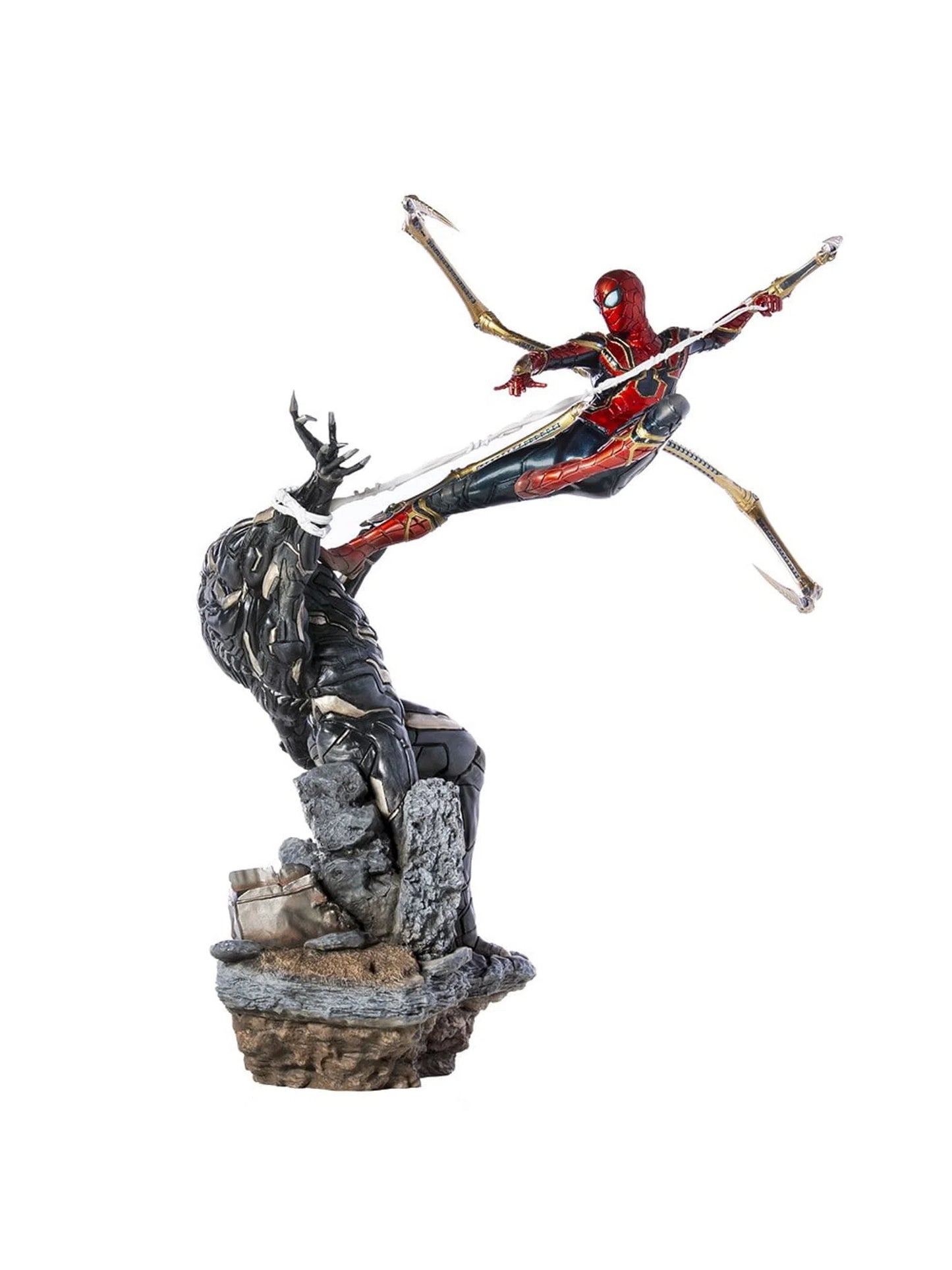 Iron Studios Spider Vs Outrider - Avengers: Endgame - BDS Art Scale - Iron Studios
