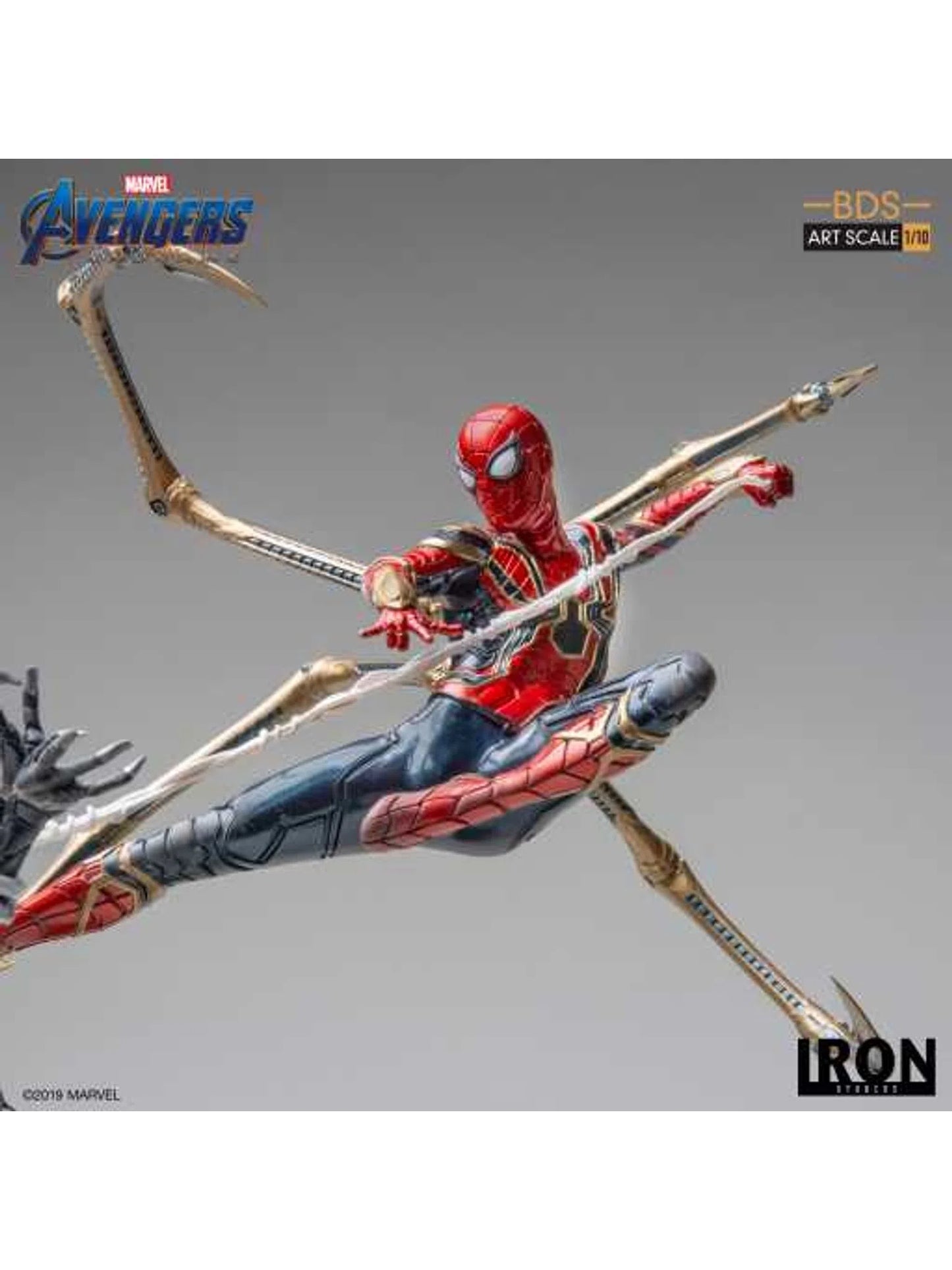 Iron Studios Spider Vs Outrider - Avengers: Endgame - BDS Art Scale - Iron Studios