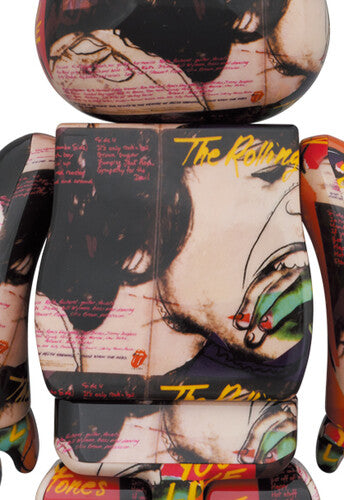 BE@RBRICK Andy Warhol × The Rolling Stones Love You Live 100% & 400%