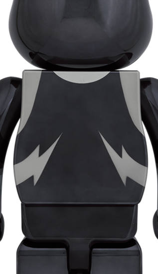 BE@RBRICK KISS SPACE MAN CHROME Ver. 1000%