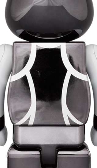 BE@RBRICK KISS CATMAN CHROME Ver. 1000%