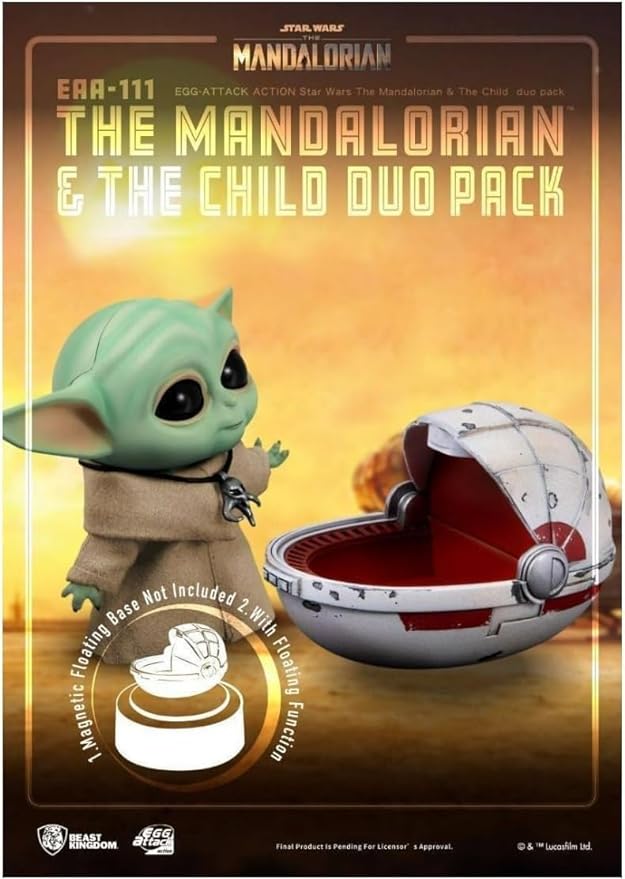 Beast Kingdom Star Wars The Mandalorian & The Child Duo Pack