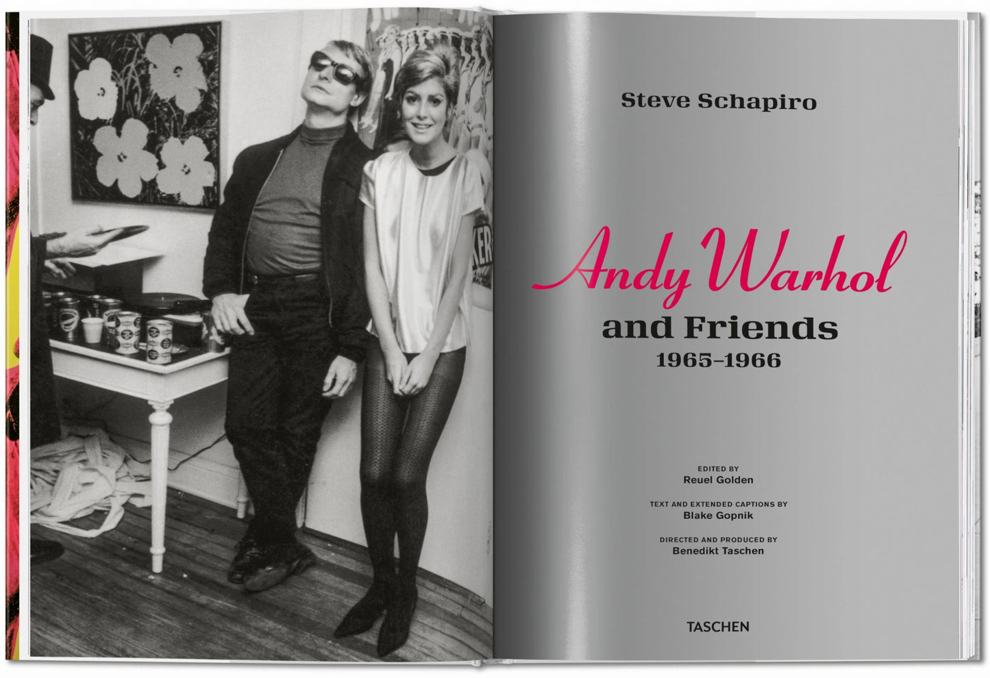 Taschen Steve Schapiro. Andy Warhol and Friends