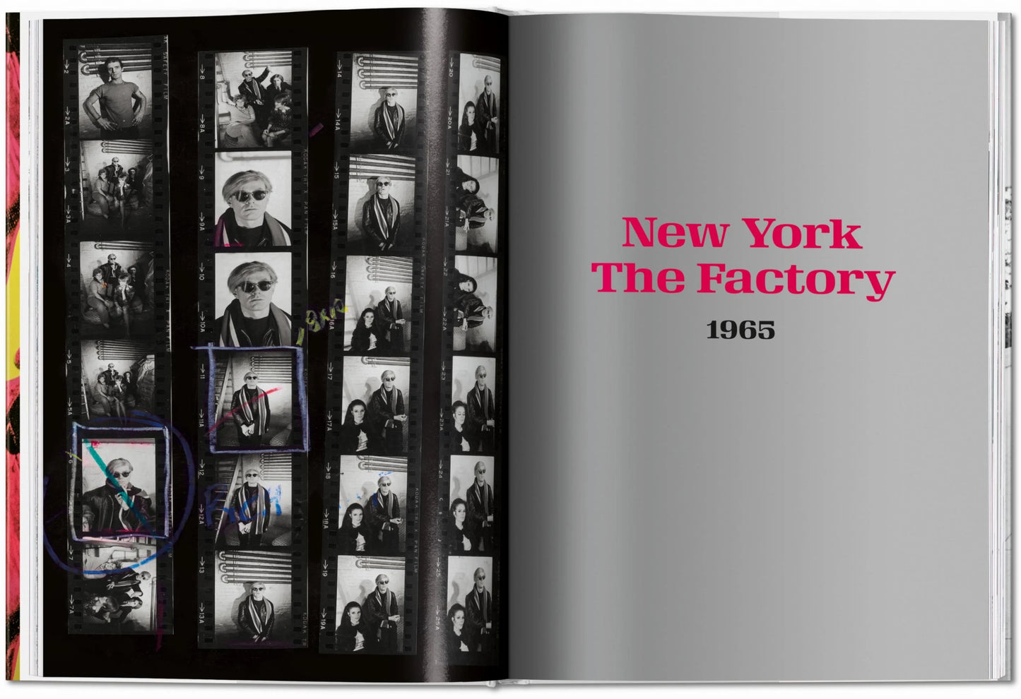 Taschen Steve Schapiro. Andy Warhol and Friends