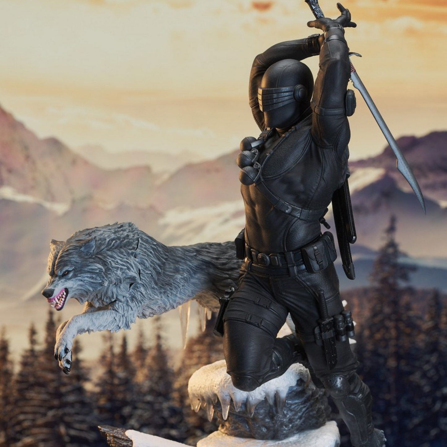 Diamond Comics Snake Eyes Gallery Diorama