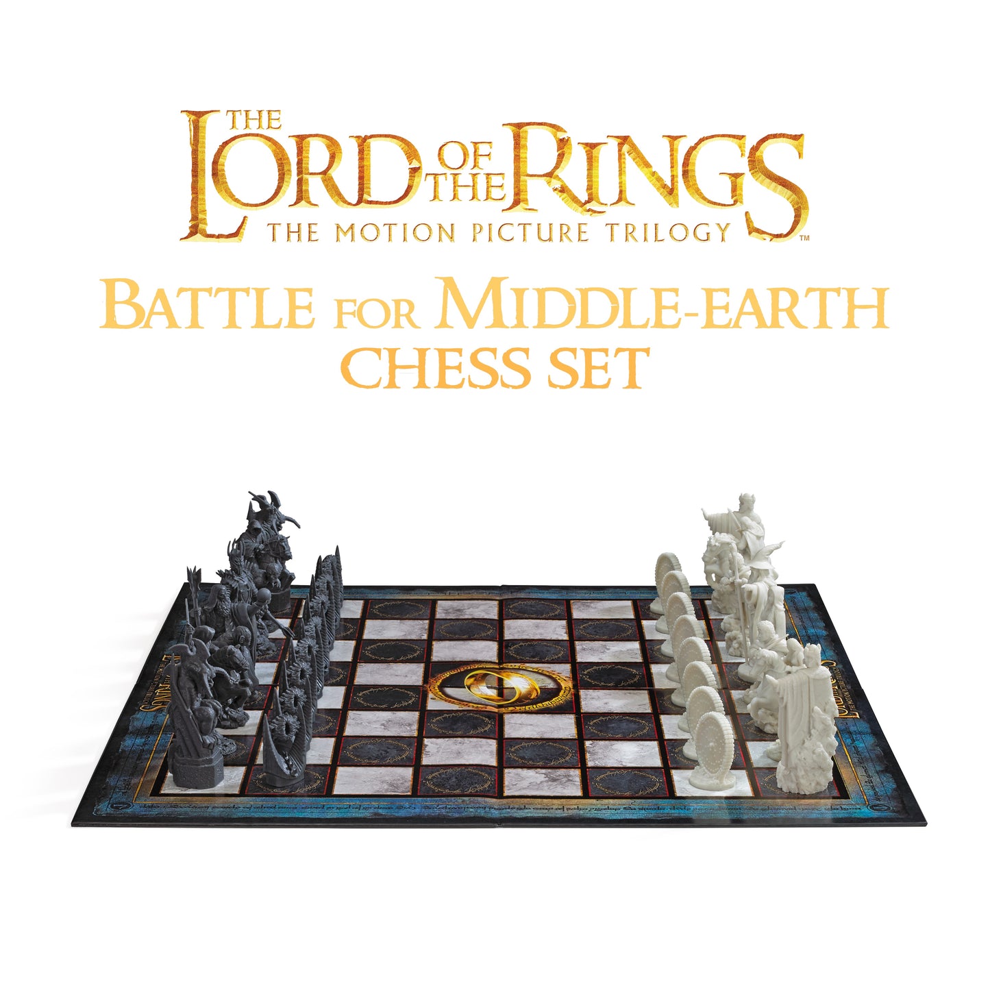 Noble Collection Lord Of The Rings Battle For Middle-earth Chess Set