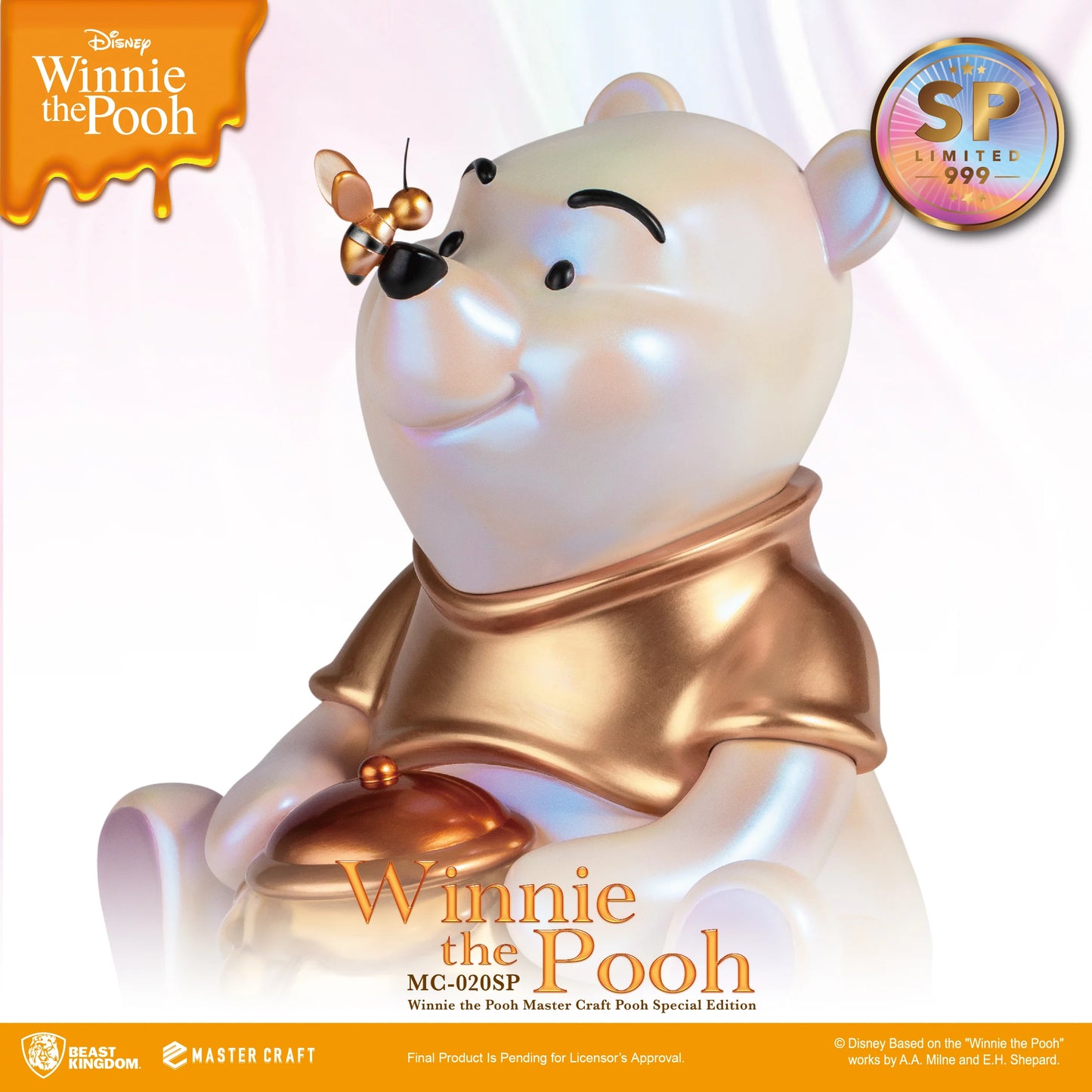 Beast Kingdom Disney PIXAR Winnie the Pooh Master Craft Pooh Special Edition Master Craft Figure Statue