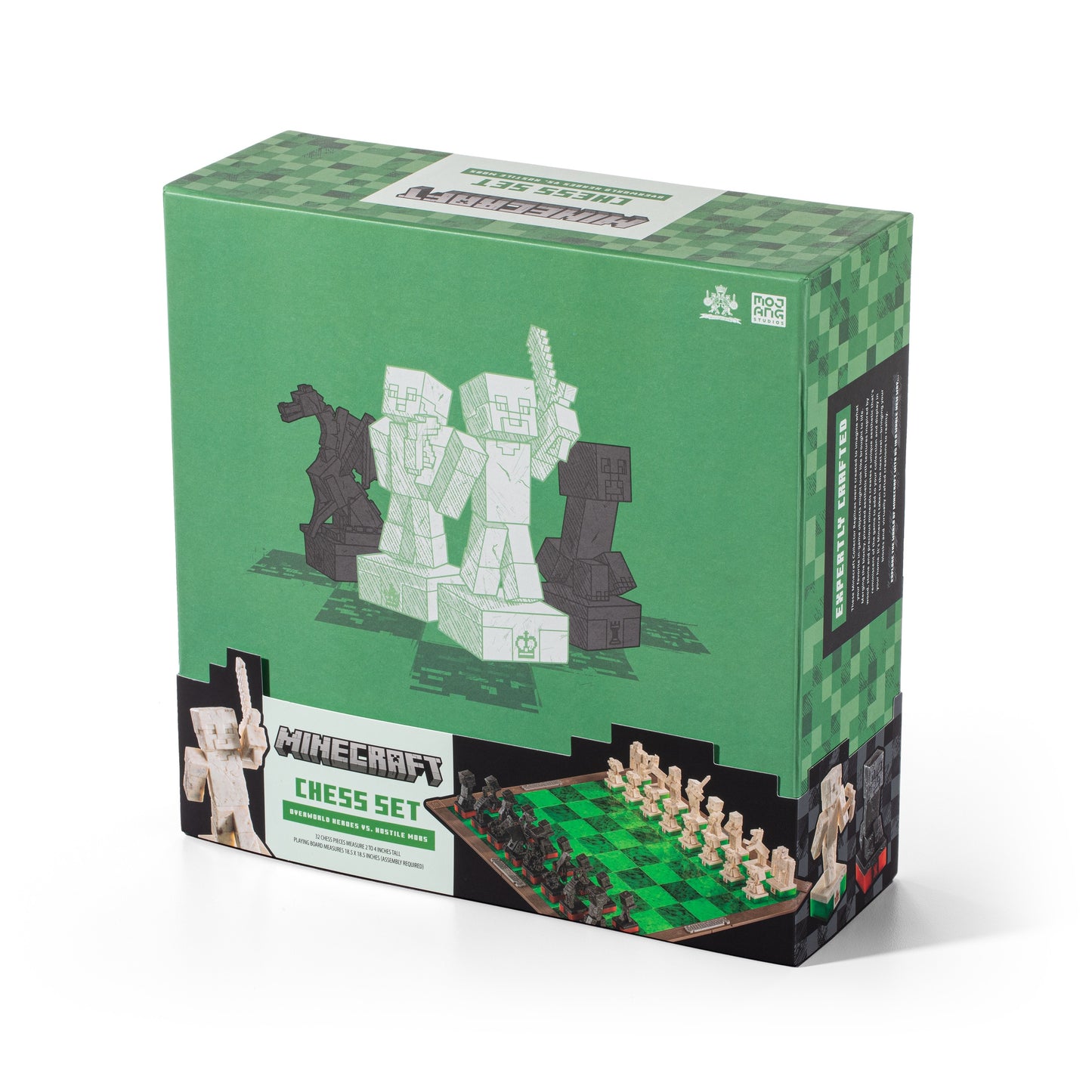 Noble Collection Minecraft Chess Set