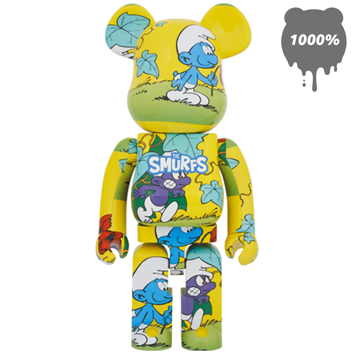 BE@RBRICK 1000% The Smurfs The Purple Smurfs