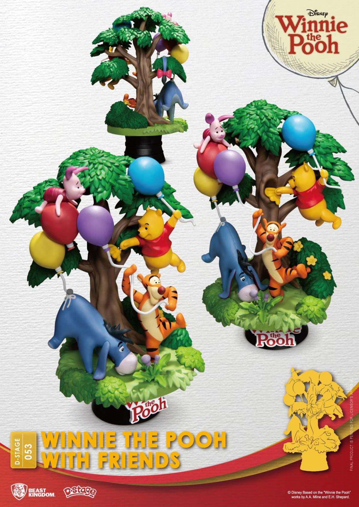 BEAST KINGDOM DS-053-WINNIE THE POOH WITH FRIENDS