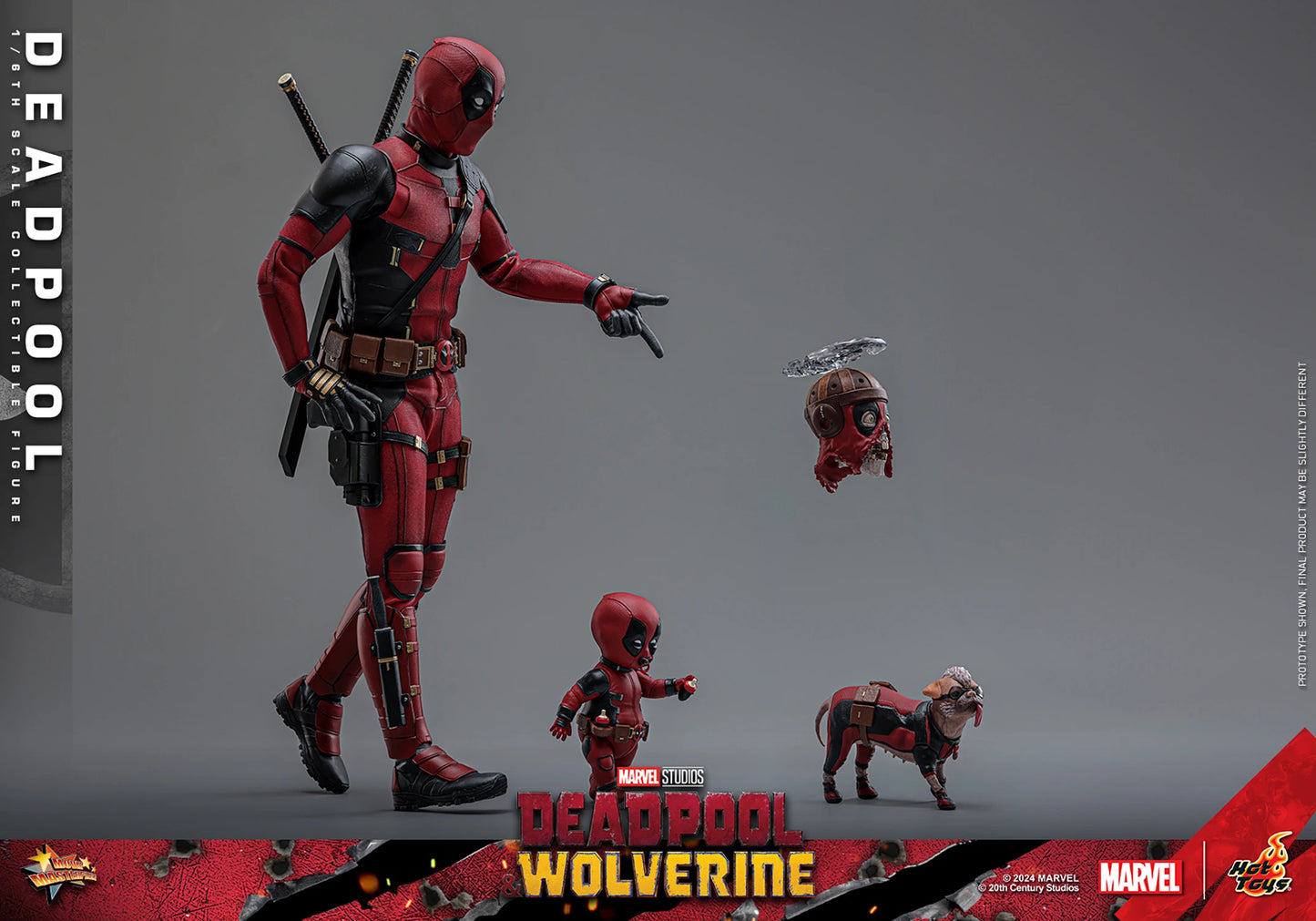 Sideshow Deadpool 1:6 - Deadpool 3 (Hot Toys)