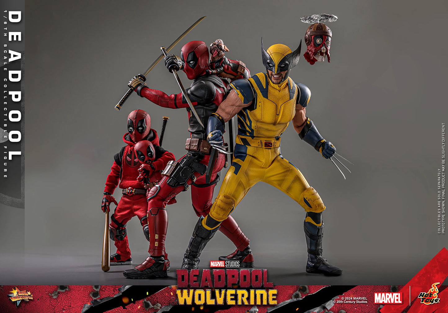 Sideshow Deadpool 1:6 - Deadpool 3 (Hot Toys)