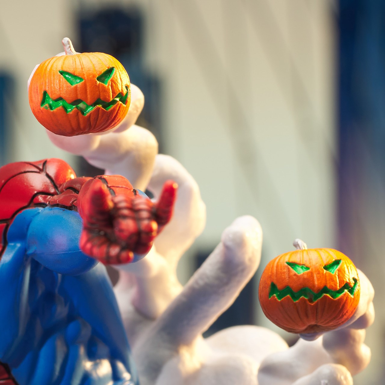 Diamond Comics Marvel: Spider-Man (Pumpkin Bombs) Gallery Diorama