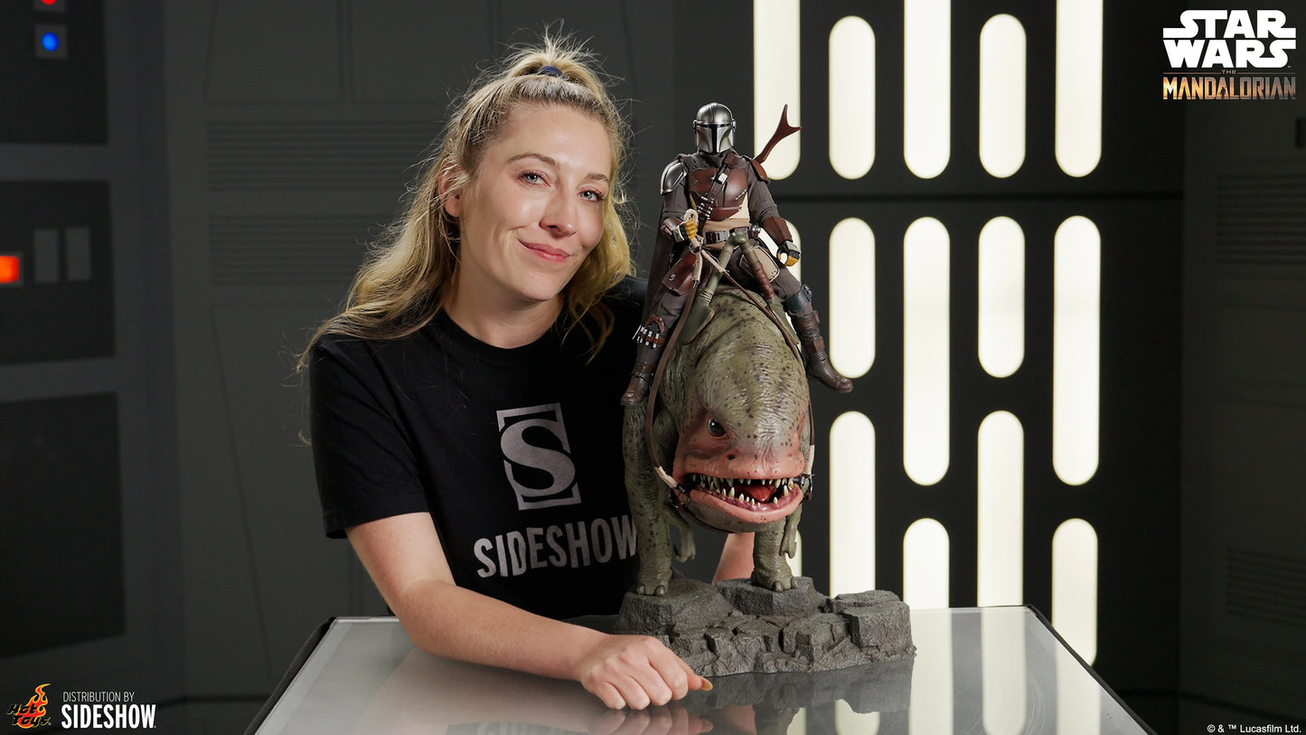 Sideshow Mandalorian & Blurrg 1:6 Set (Hot Toys)