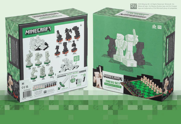 Noble Collection Minecraft Chess Set