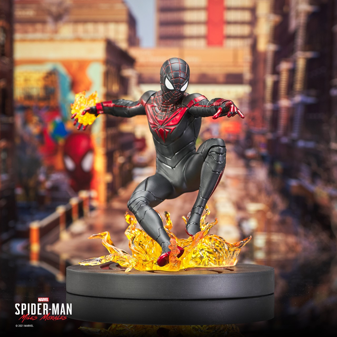 Diamond Comics Miles Morales Gallery Diorama