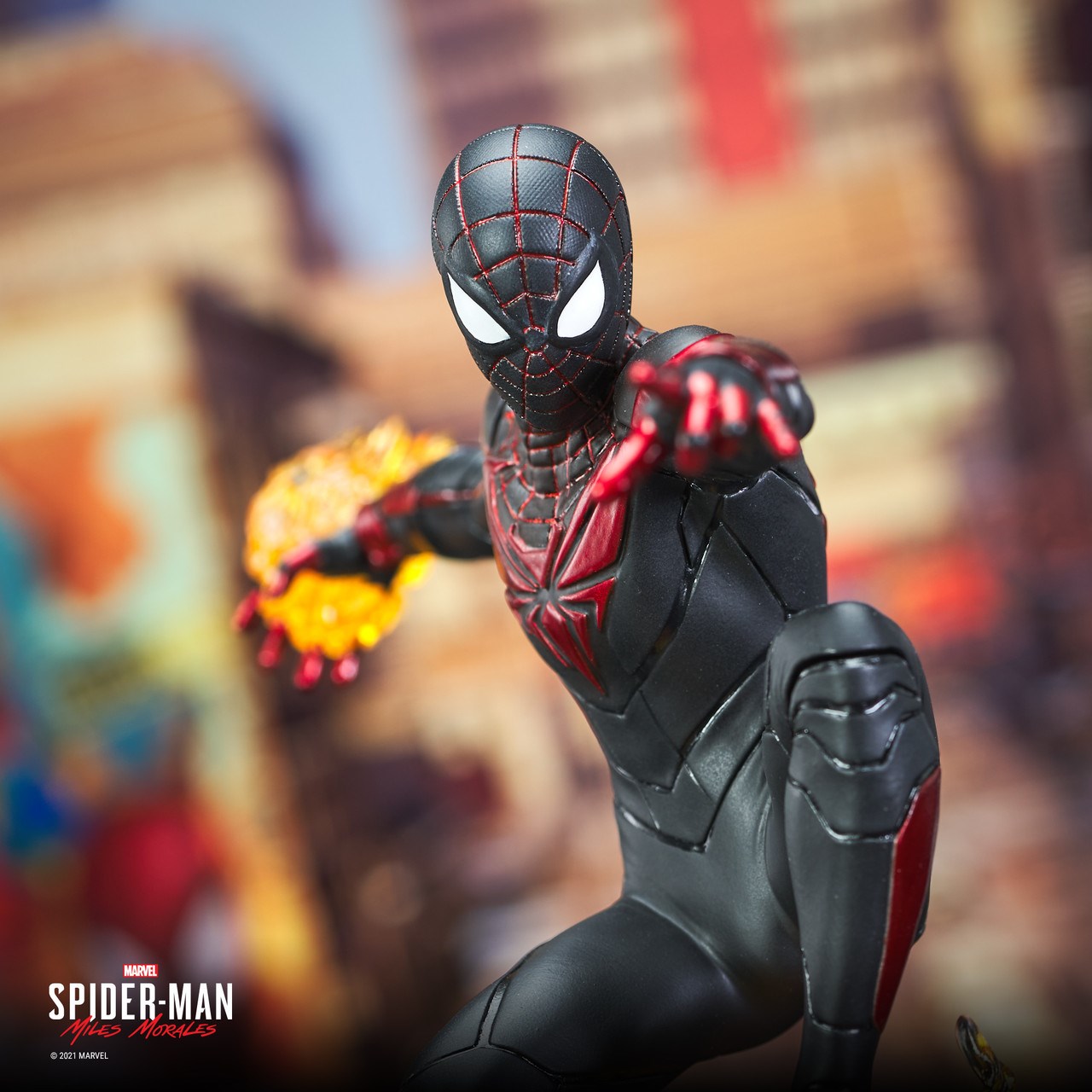 Diamond Comics Miles Morales Gallery Diorama