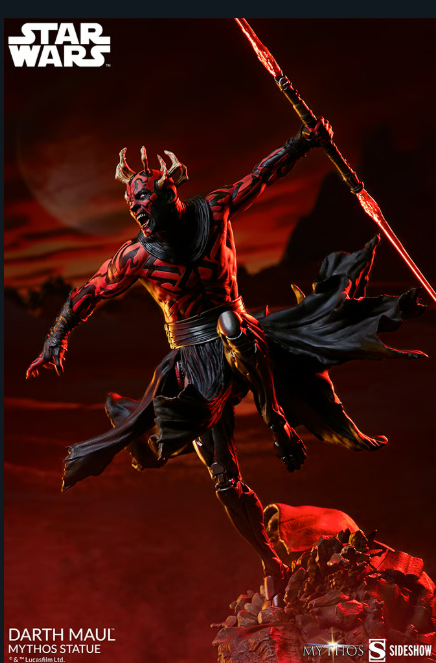 Sideshow Darth Maul Mythos- Heykeli