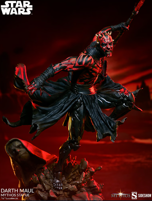 Sideshow Darth Maul Mythos- Heykeli