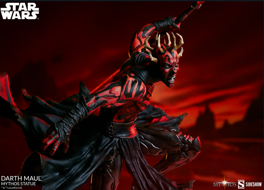 Sideshow Darth Maul Mythos- Heykeli