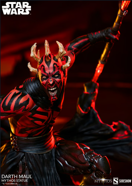 Sideshow Darth Maul Mythos- Heykeli