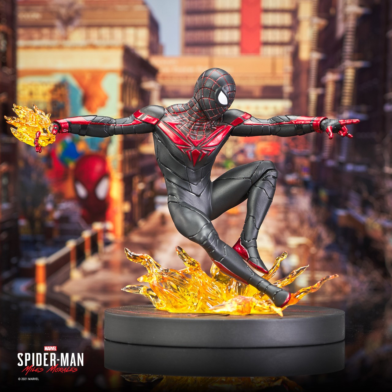 Diamond Comics Miles Morales Gallery Diorama