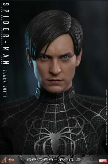 Sideshow Spider-Man (Black Suit) – Deluxe Versiyon | 1/6 Ölçekli Figür