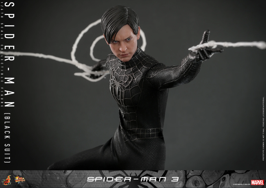 Sideshow Spider-Man (Black Suit) – Deluxe Versiyon | 1/6 Ölçekli Figür