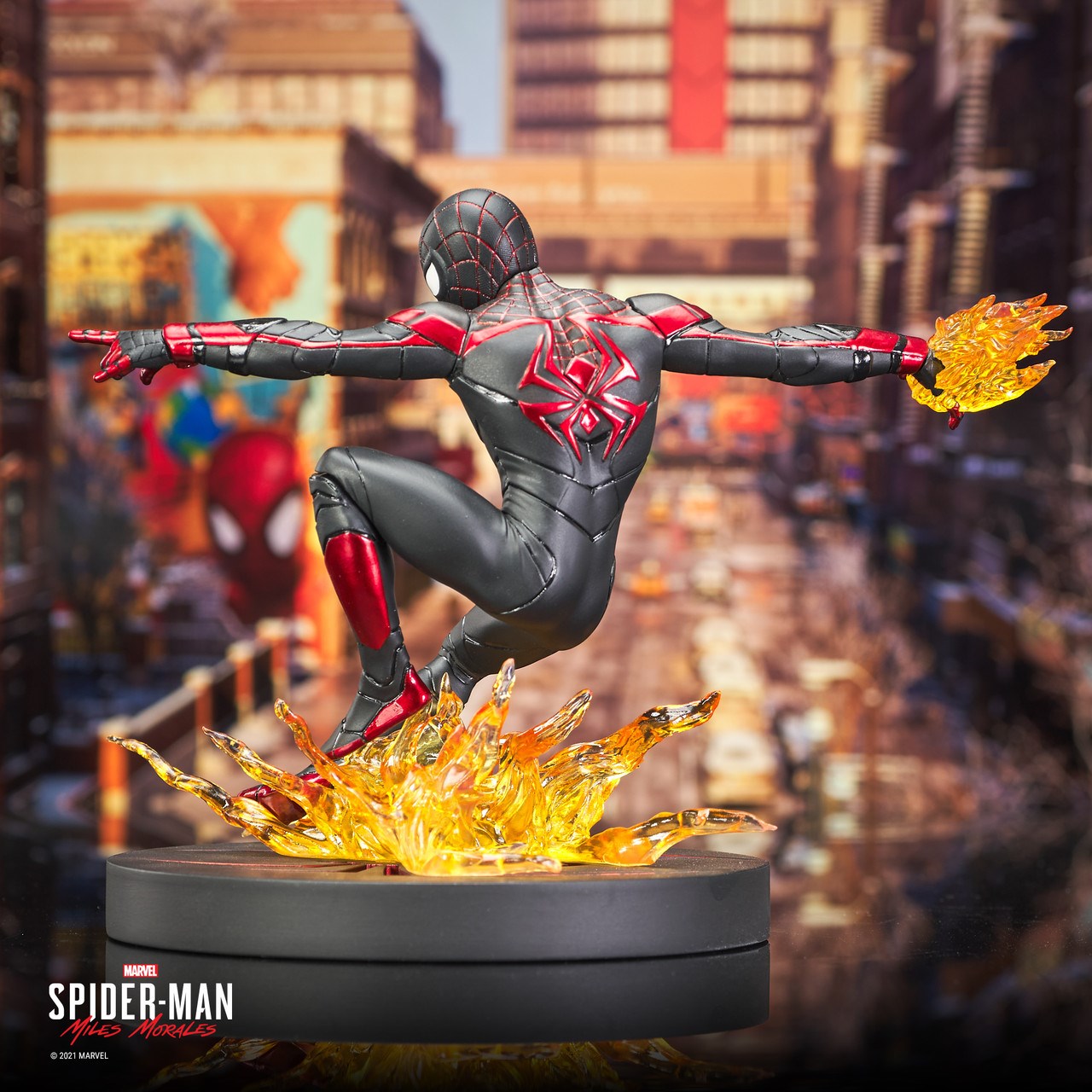 Diamond Comics Miles Morales Gallery Diorama