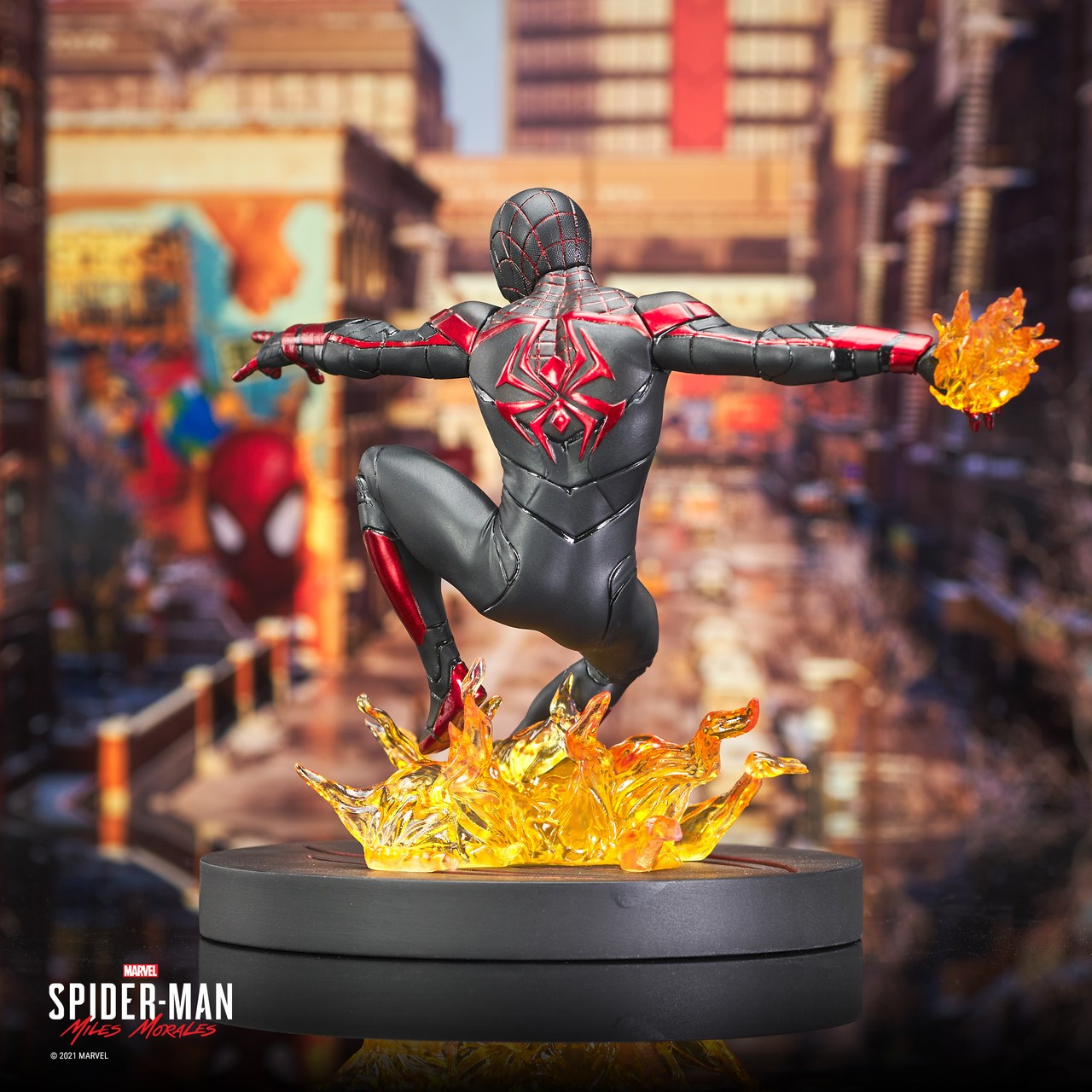 Diamond Comics Miles Morales Gallery Diorama