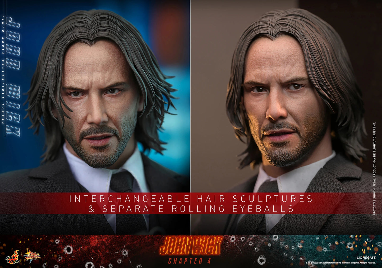 Sideshow John Wick 1:6 Figure - Chapter 4 (Hot Toys)