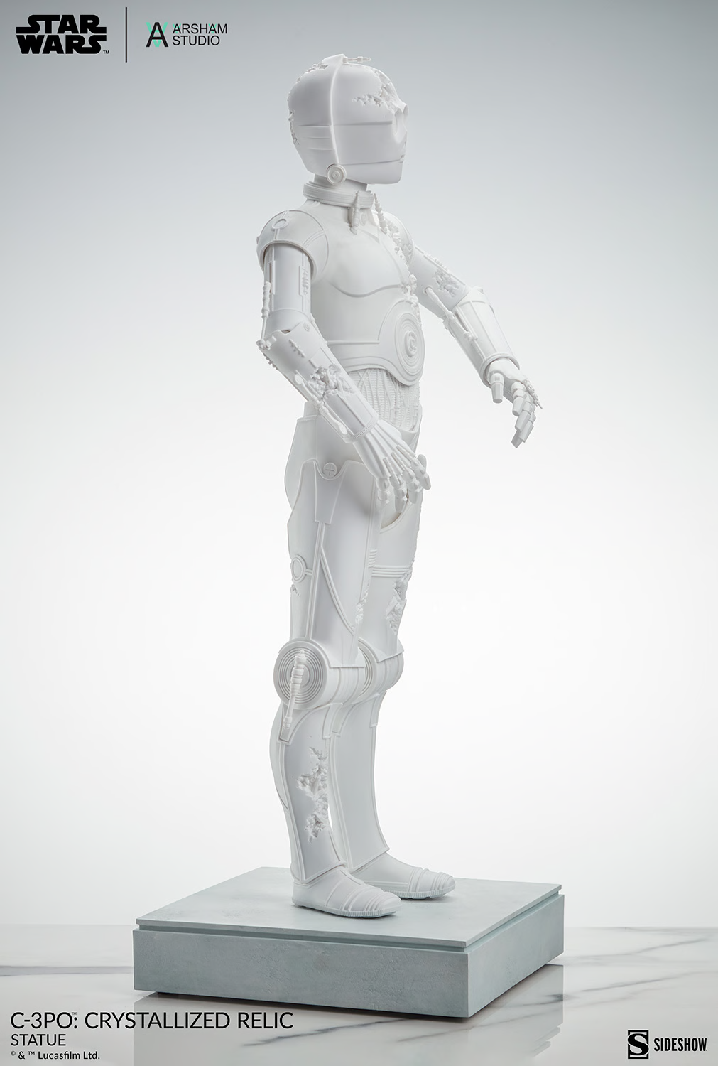 SideShow C-3PO Crystallized Relic Statue