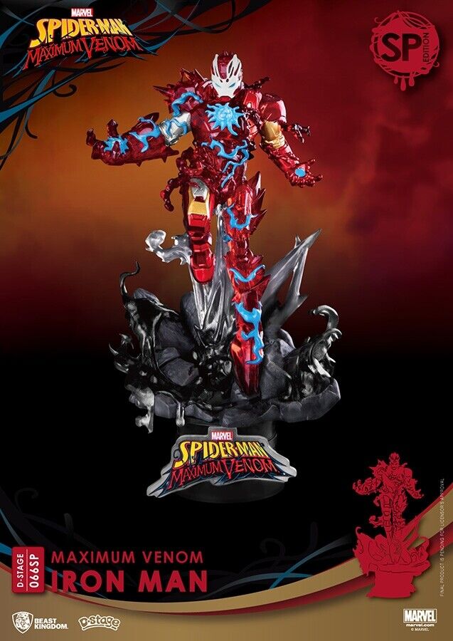 Beast Kingdom Marvel Maximum Venom-Iron Man Special Edition (D-Stage)